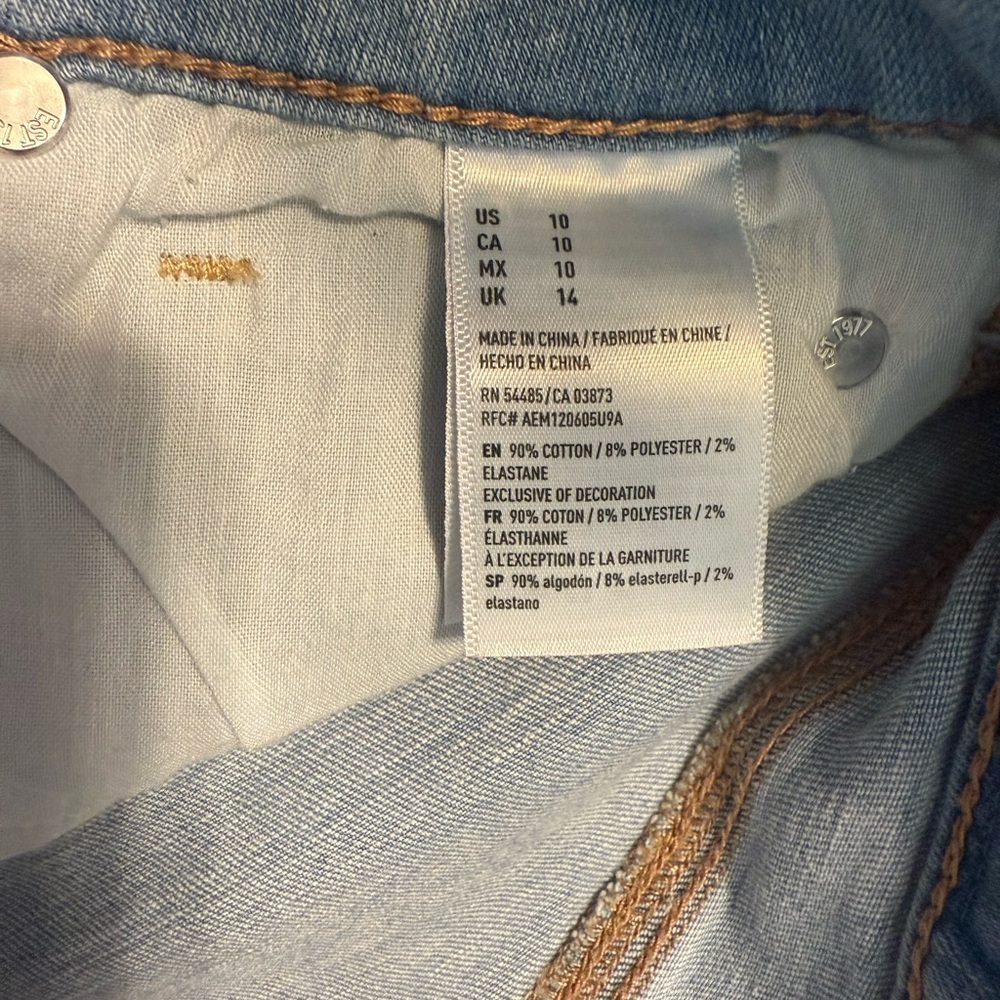 American Eagle Super Stretch Shortie Shorts - Picture 8 of 10